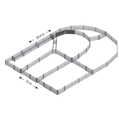 Arrowquip 710 head semi-permanent graziers yard