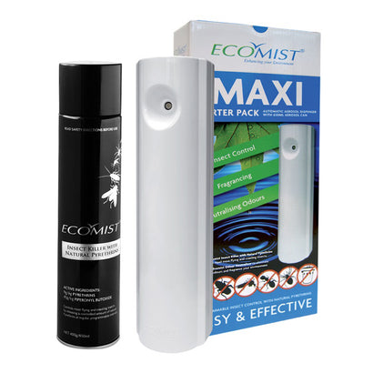 Ecomist Natural Insect Killer Maxi Dispenser Starter Pack